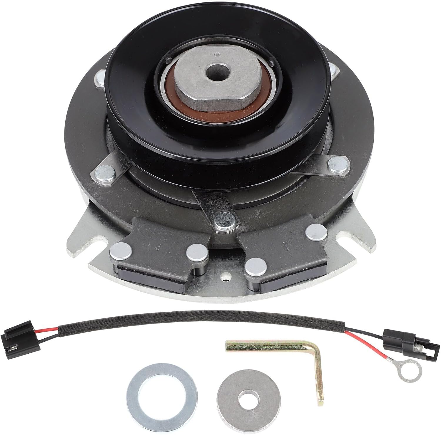 SCITOO PTO Clutch Fit For 717-3044,917-3044 for CUB CADET,7-06036 for PRIME,255-427 for STENS,5209-41 for WARNER,X0147,X0397,X0426,X0402 for XTREME,230-4071 for EUROGARDEN Electric Lawnmower