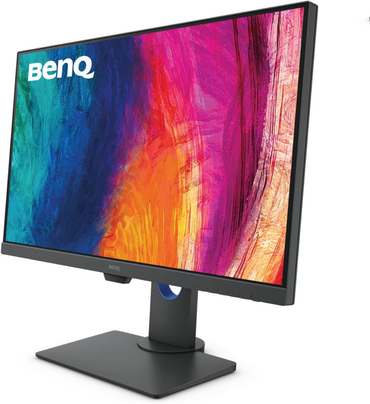 BenQ PD2705Q AQCOLOR 27' QHD 1440P Mac-Ready Monitor, 100% Rec.709 & sRGB, IPS, DeltaE ≤3, Uniformity, Factory-Calibrated, AQCOLOR, Pantone, Ergonomic, DisplayPort, USB-C(65W), USB Hub, Daisy Chain
