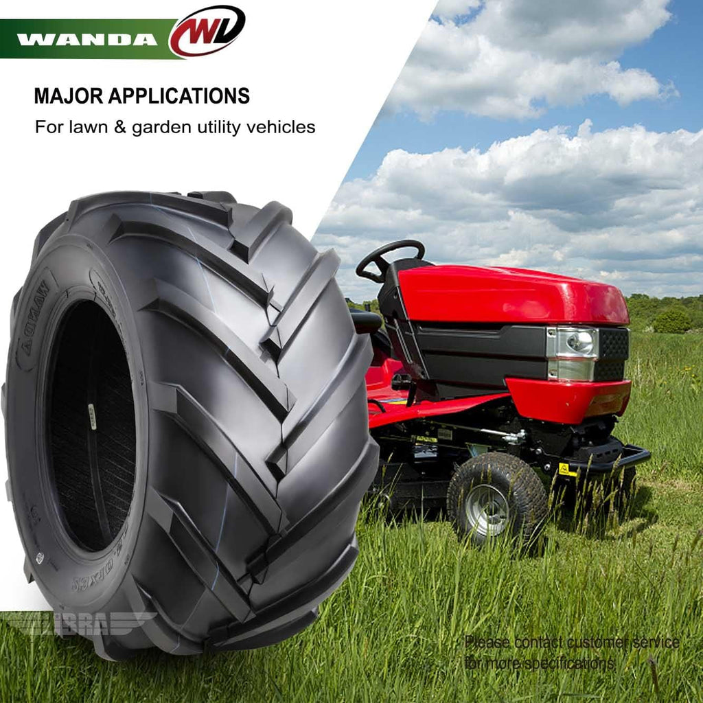 WANDA 23x10.5-12 23x10.5x12 Lawn Mower Tractor Agriculture Farm AG Turf Tires 6 ply-Set 2 …