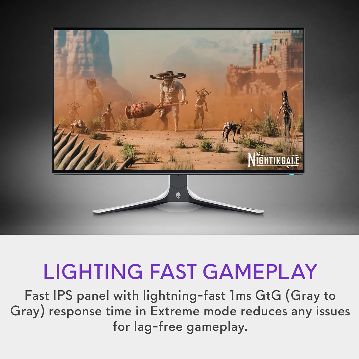 Dell Alienware 27' QHD Gaming Monitor | 280Hz, 1ms | FreeSync Premium Pro + G-Sync | Fast IPS, VESA HDR600 | Height/Tilt/Swivel/Pivot, AlienFX RGB, Low Blue Light (QHD-280Hz)