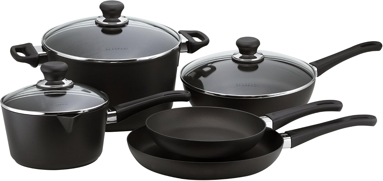 Scanpan Classic 8 Piece Nonstick Cookware Set