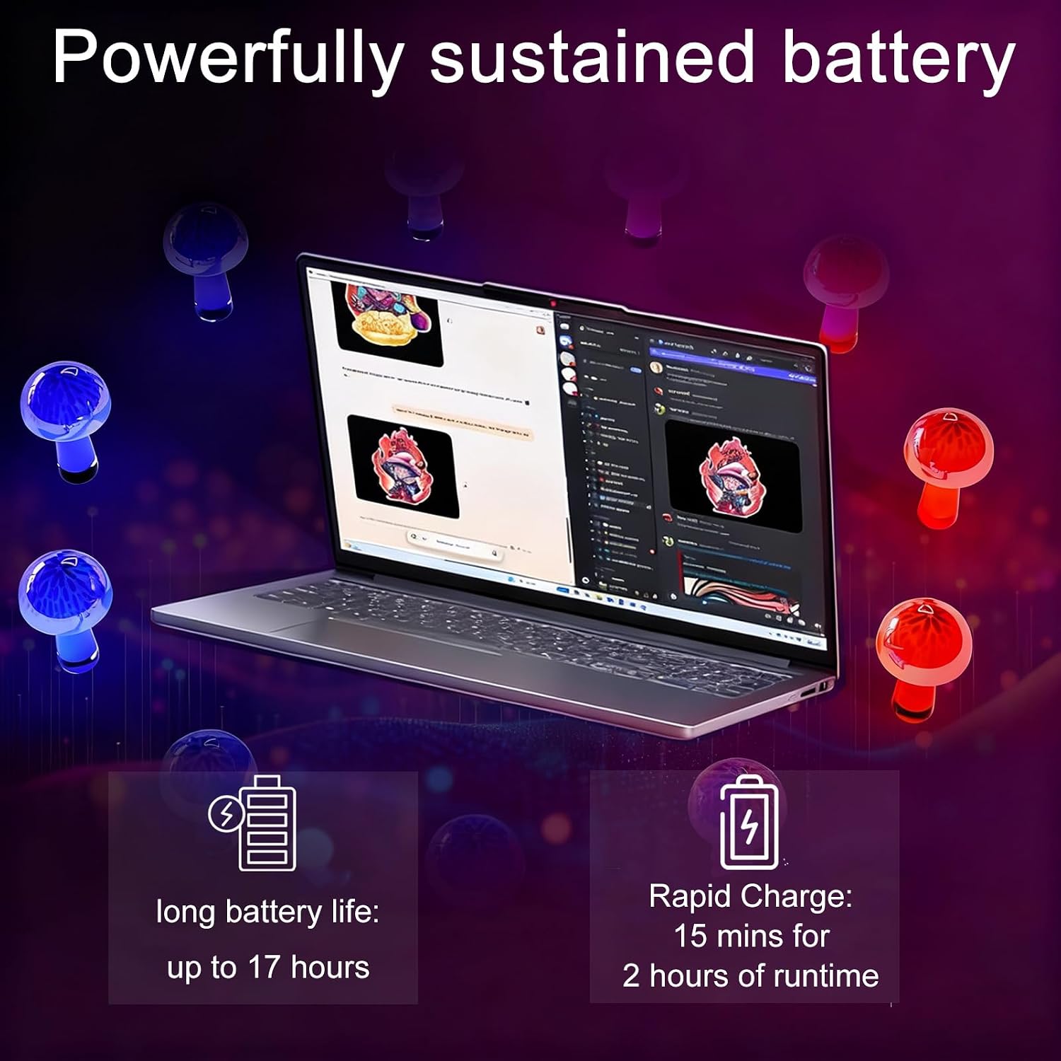 Lenovo IdeaPad Slim 3i Laptop (15.3' FHD+,16GB DDR5 RAM, 512GB SSD, Intel Core 3 100U (> i5-1235U)) for Business, Home, 1080p IR Webcam, Backlit KB, 17-Hr Long Battery Life, Wi-Fi 6, Win 11 Home