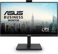 ASUS 27' 1080P Video Conference Monitor (BE279QSK) - Full HD, IPS, Built-in Adjustable 2MP Webcam, Mic Array, Speakers, Eye Care, Wall Mountable, Frameless, HDMI, DisplayPort, VGA, Height Adjustable