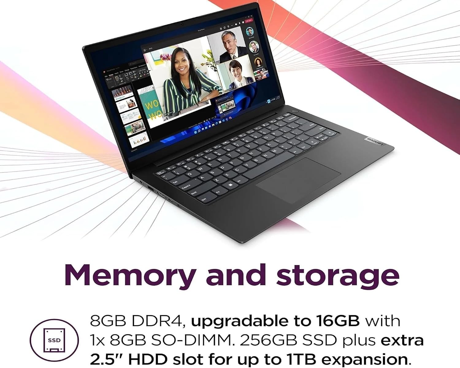 Lenovo 14 G4 FHD Upgraded Laptop, Intel Core i7-13620H(10-Core) CPU, 8GB RAM|256GB SSD| Windows 11| Portable| Wi-Fi 6| RJ-45| Long Battery Life| for Business/Home/Office/Online Learning | RK Bundle