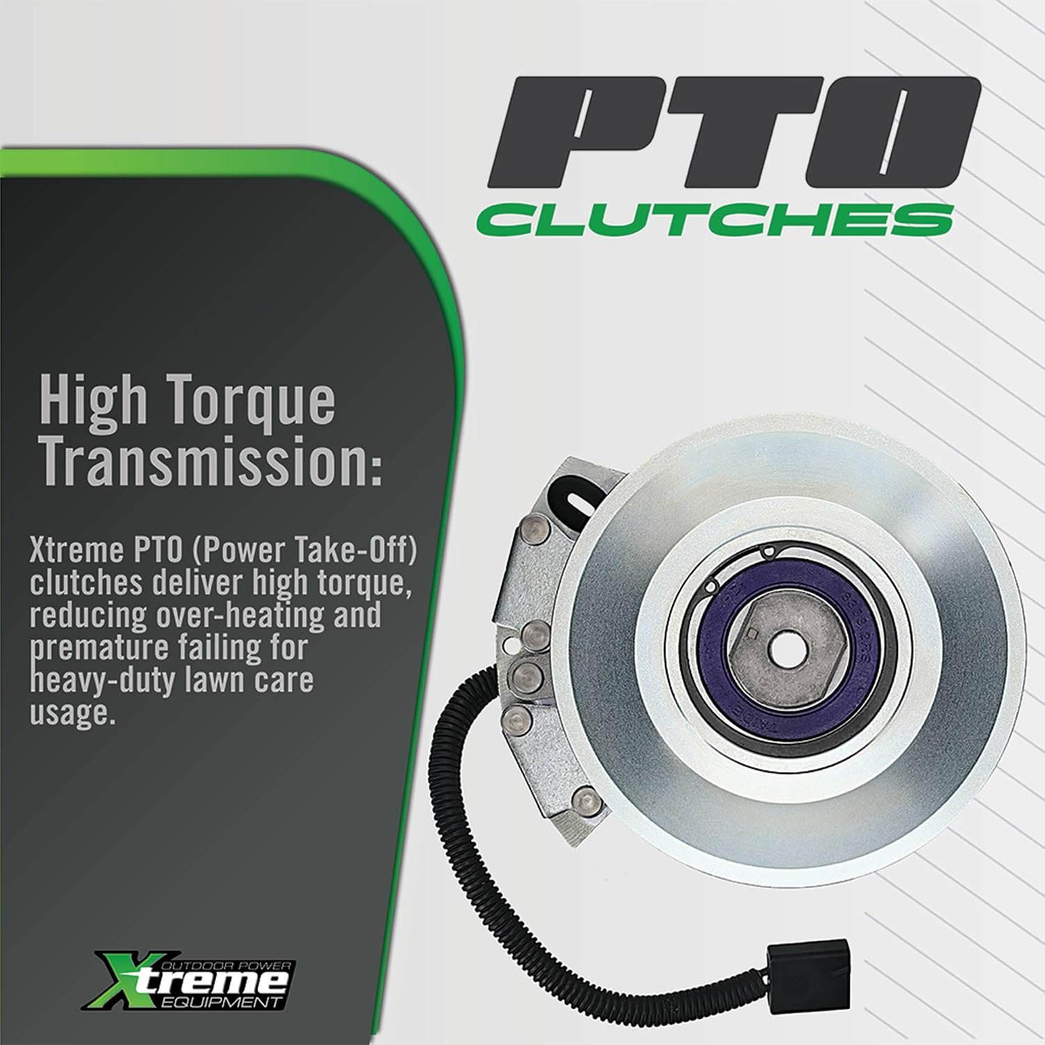 Xtreme Outdoor Power Equipment X0424 PTO Clutch Compatible with/Replacement for John Deere 145, 155C, 190C, L120, L130, LA130, LA140, S140, S160, S170 and S180 GY20108, GY20652, GY20878, GY21339