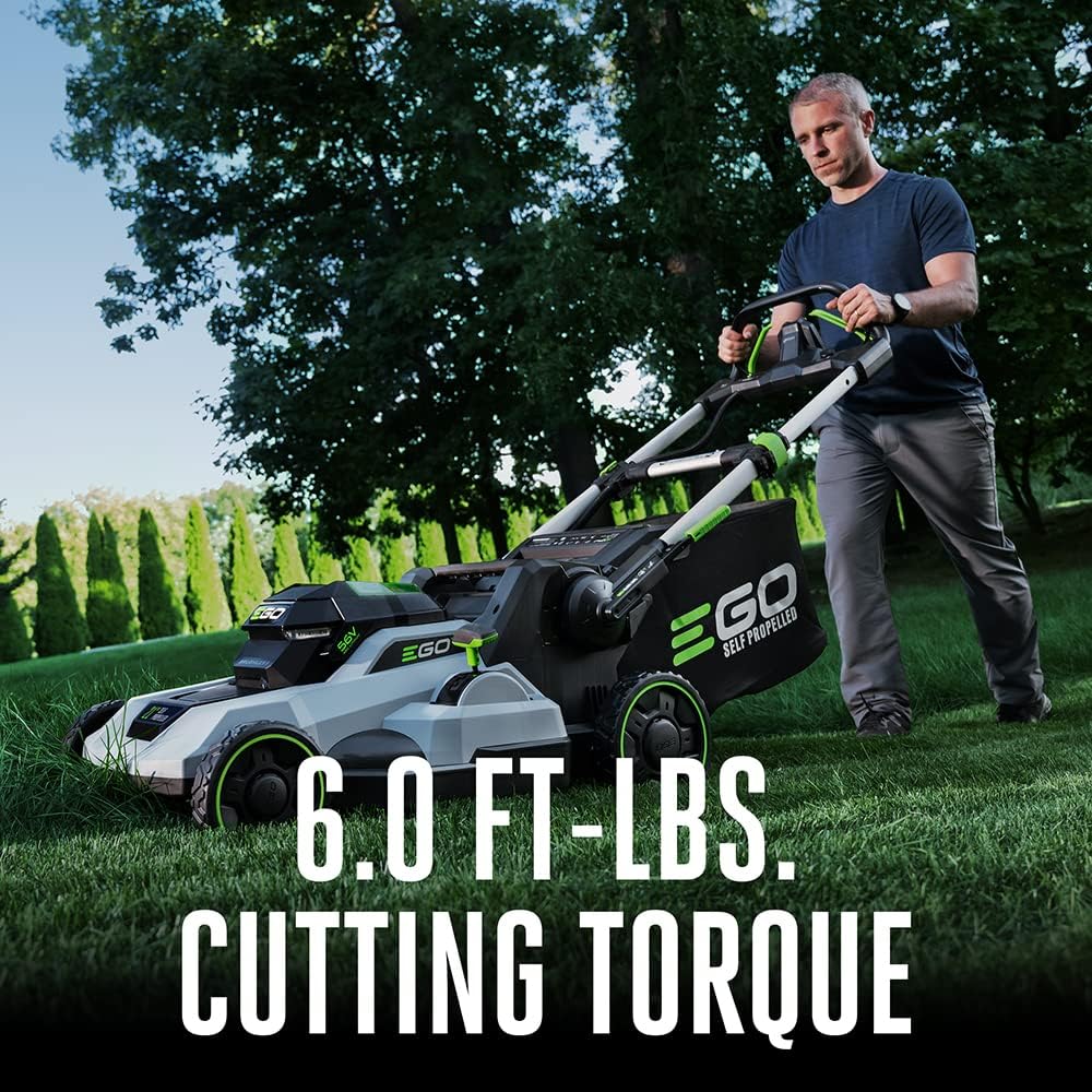 EGO POWER+ Electric Lawn Mower, Self-Propelled Cordless, 21' Deck, Battery and Charger Not Included - LM2110SP