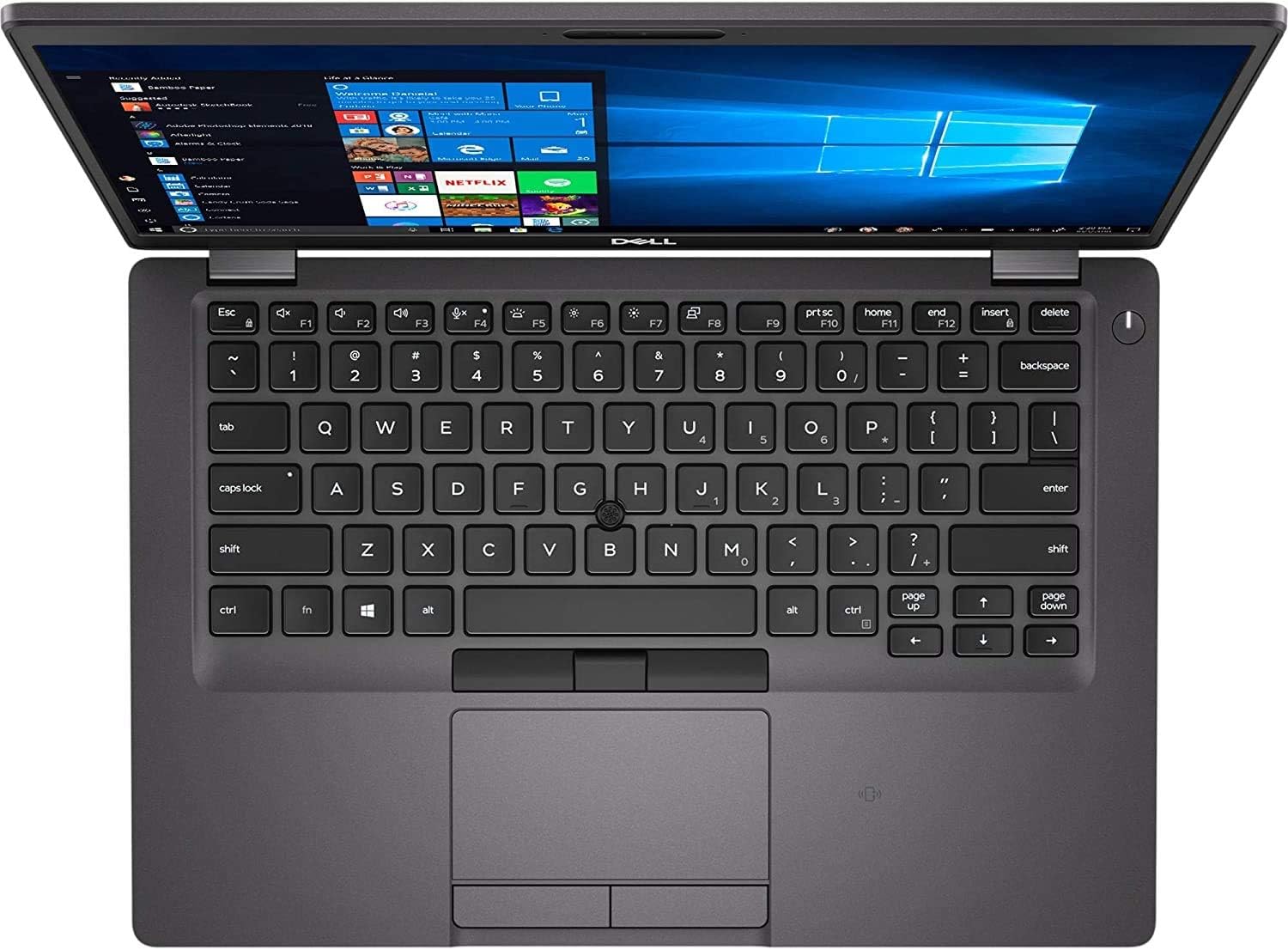 Dell Latitude 5400 14' FHD, Intel Core i5-8265U 1.6GHz, 16GB RAM, 500GB M.2-NVMe, windows 11 Pro 64Bit, CAM, Windows 11 Compatible, Black (Renewed)