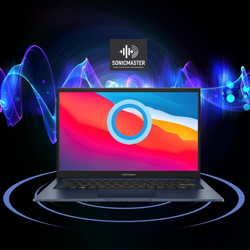 ASUS VivoBook 14 Business Laptop 14' FHD Anti-Glare Intel 6-core i3-1215U 8GB DDR4 512GB SSD Type-C Privacy Camera SonicMaster Fast Charging Win11Pro ICP Hub