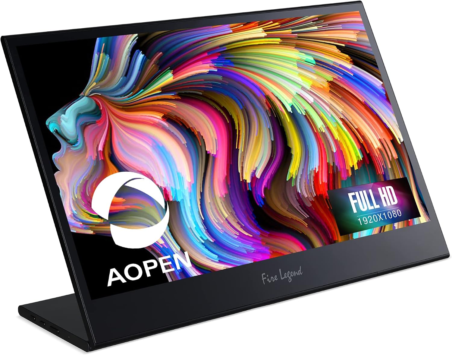 AOPEN by Acer Portable Monitor 16PM6Q bmiux 15.6-inch Full HD (1920 x 1080) Portable IPS Monitor (2 x USB Type-C & 1 x Mini HDMI Port)
