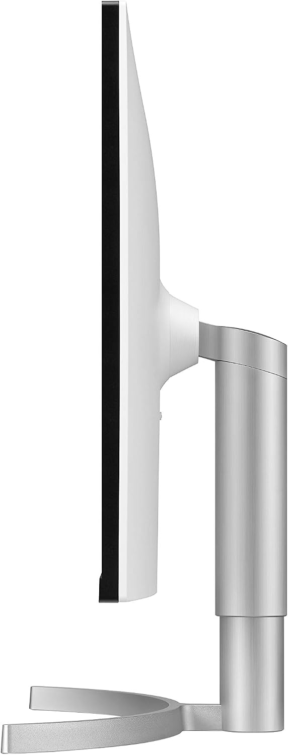 LG 32UN650-W Monitor 32' UHD (3840 x 2160) IPS Ultrafine Display, HDR10 Compatibility, DCI-P3 95% Color Gamut, AMD FreeSync, 3-Side Virtually Borderless Design, Height Adjustable Stand - Silve/White