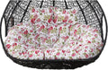 Amazon Rickya Double Hanger Wicker Rattan Egg Swing Cushions in 52 inch, Sun-Resistant and Washable for 2 Person Hanging Egg Hammock Chair