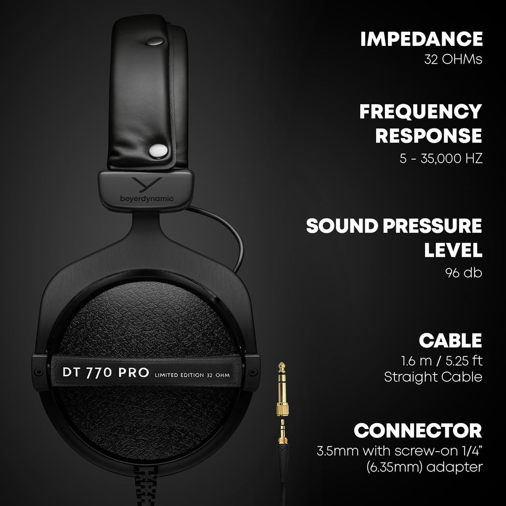 beyerdynamic DT 770 Pro Limited Edition Professional Studio Headphone (32 OHM)