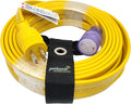 Parkworld Generator 4-Prong 30amp Flat L14-30 Extension Cord for Transfer Switch and Generator, NEMA L14-30P to L14-30R Female with Lighted. (100FT)
