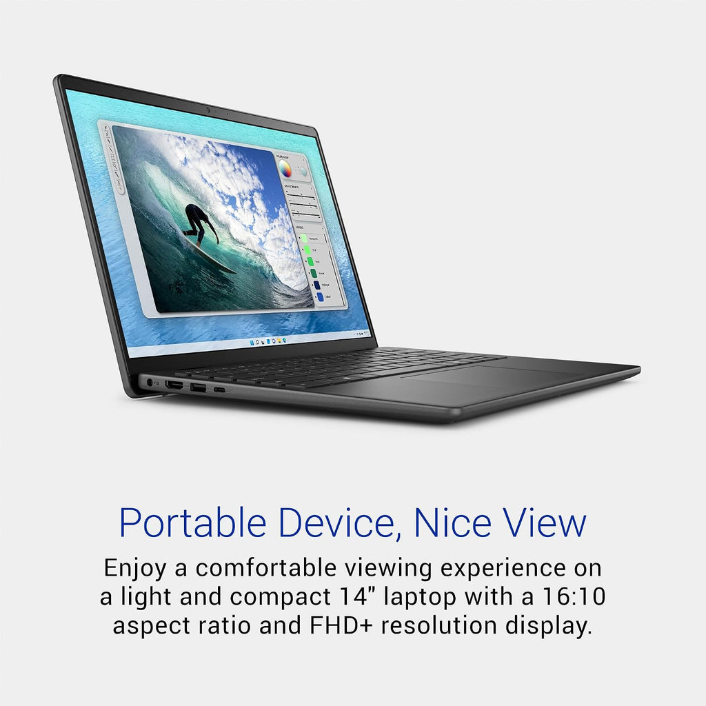 Dell Inspiron 14 5440 Laptop - 14.0-inch 16:10 FHD+ (1920 x 1200) Display, Intel Core i5-1334U Processor, 8GB DDR5 RAM, 512GB SSD, Intel UHD Graphics, Windows 11 Home, Onsite Service - Carbon Black
