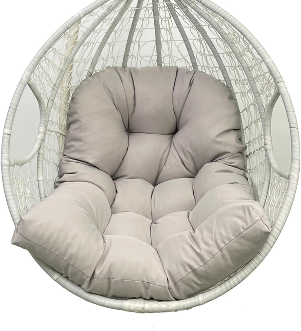 Waterproof Rocking Chair Cushion Detachable Washable Household Garden Hanging Chair Cushions with Comfort Non-Slip Bottom, Papasan Swing Cushion for Indoor/Outdoor(Color:J)