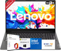 Lenovo Newly Released V15 Business Laptop(2025/2026 Edition) with Microsoft Office, Intel Powerful CPU, 8GB RAM, 256GB SSD, 15.6' FHD Display, Ultra Quiet Design, Long Battery Life, Windows 11, WOWPC