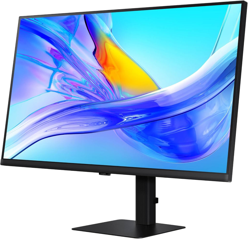 Samsung 32' ViewFinity S8 (S80UD) 4K UHD IPS HDR10 High Resolution Monitor, USB-C, Built-in Speakers, Ergonomic Stand, Built-in KVM Switch, Intelligent Eye Care, LS32D808UBNXGO, 2025