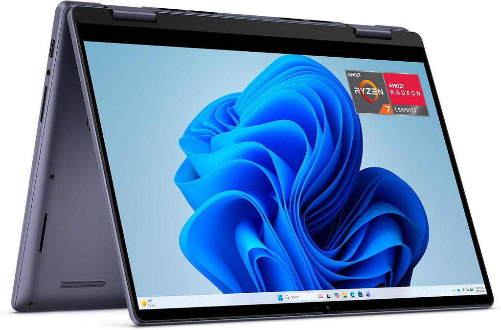 Inspiron 14 2-in-1 Laptop 7445-14-inch Touch FHD+ Display, AMD Ryzen™ 7 8840HS Processor, AMD Radeon™ Graphics, 16GB DDR5 Memory, 1TB SSD, English US Backlit Copilot Key Keyboard, Windows Home 11