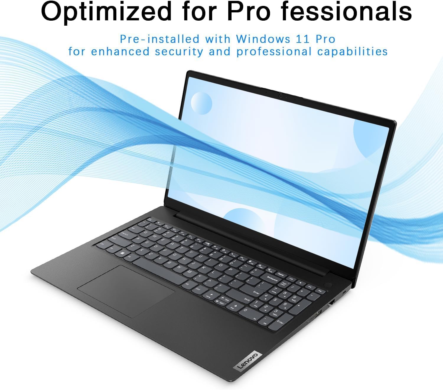 Lenovo V15 Business Laptop | 2025/2026 Edition | Intel Pentium 4-Core Series Processor | 15.6 FHD Screen (1920 x 1080) | 16GB RAM | 512GB PCIe SSD | Ethernet RJ-45 | WiFi-6 | Windows 11 Pro
