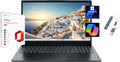 Lenovo Ideapad 1 15.6' FHD Laptop, with Free Lifetime Microsoft Office 2024, AMD Ryzen 5 7520U, 8GB RAM, 512GB SSD, Windows 11 Pro, Abyss Blue, with USB Hub