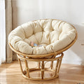 FXBZA Thickened OverstuffedChair Cushion - Comfortable Round Cushion for Hanging Egg Chair Swing Chair Patio Indoor & Outdoor Use Ultimate Relaxation