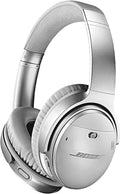 Bose QuietComfort 35 Wireless Headphones II - Stereo - Silver - Wired/Wireless - Bluetooth - 29.5 ft - Over-The-Head - Binaural - Circumaural - 3.93 ft Cable - Noise (Renewed)