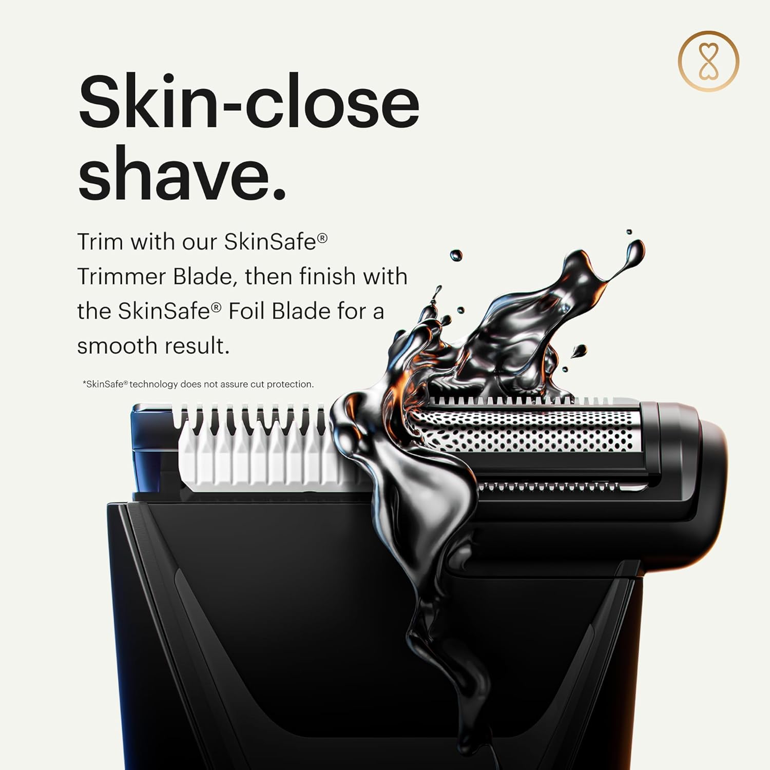 MANSCAPED® The Lawn Mower® 5.0 Ultra & The Face Buffer PRO - Men's Groin & Body Hair Trimmer & Electric Silicone Face Scrubber for Deep Cleaning & Exfoliating Your Skin, The Shed 2.0 Toiletry Bag