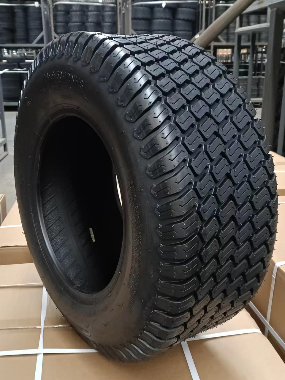 HORSESHOE 2 New 24x9.50-12 6Ply | Turf Trac Pattern | Garden Tractor Ridding Lawn Mower Tubeless Tires | 24x9.5-12 T198 2495012