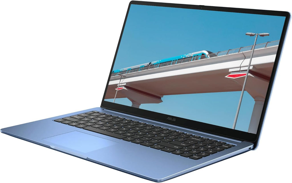 ASUS 15.6' FHD IPS Chromebook Plus, Intel Celeron Processor Up to 2.79GHz, 4GB Ram, 128GB SSD, HDMI, Ultra-Fast WiFi 6, Chrome OS, Star Blue, Renewed