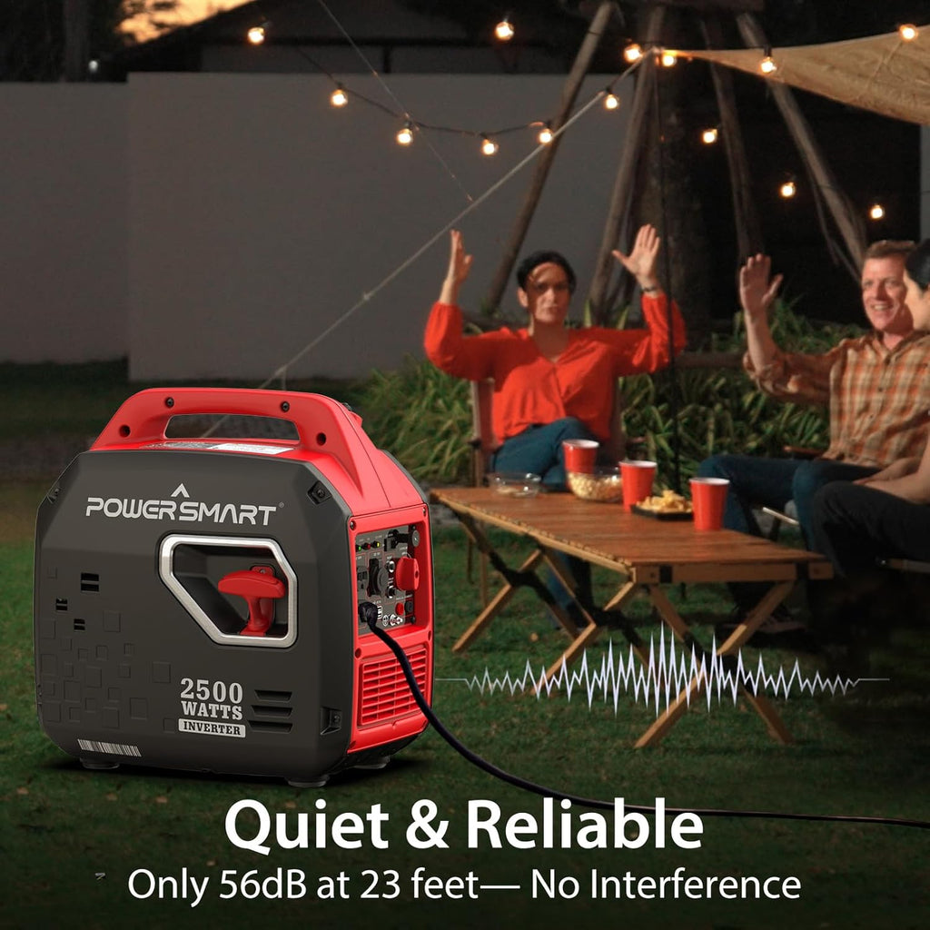 PowerSmart 2500-Watt Portable Inverter Generator with Quiet, Camping, EPA & CARB Compliant,PS5020W