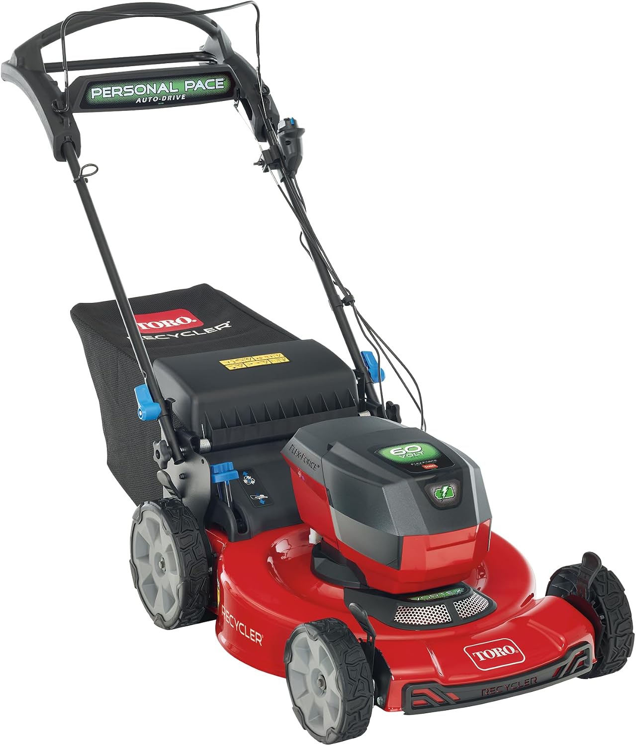 Toro 60V MAX* 22 in. Recycler® w/Personal Pace® Lawn Mower - Battery/Charger Not Included