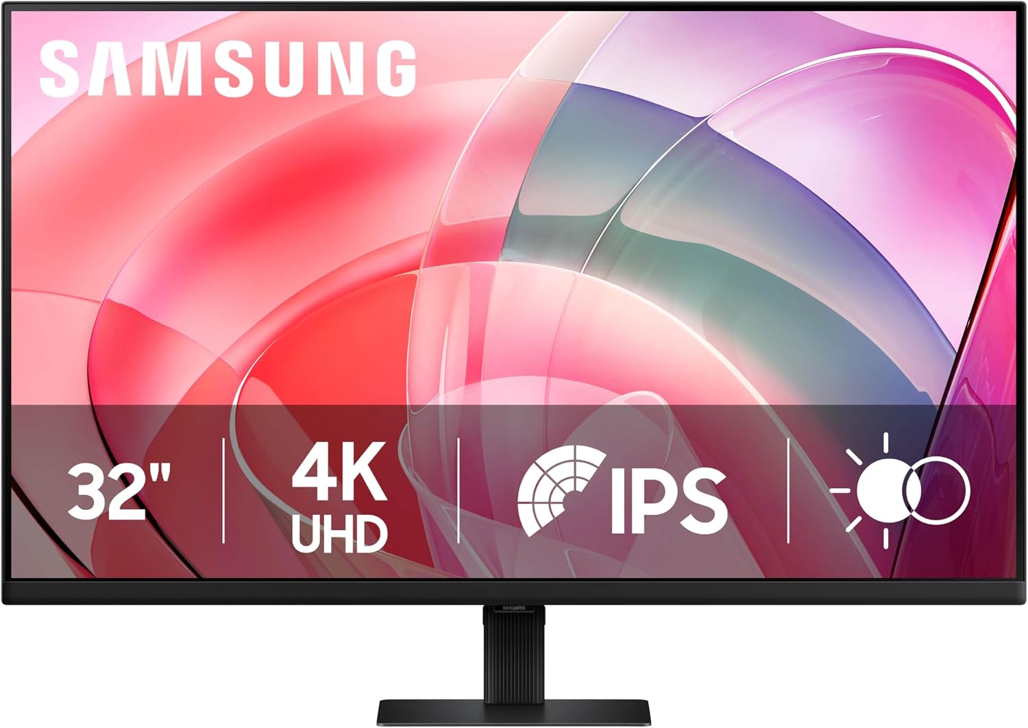 Samsung 32' ViewFinity S7 (S70D) 4K UHD IPS HDR10 High Resolution Monitor, HDMI & DP Port, TUV-Certified, 2025, LS32D700EBNXGO
