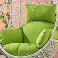 Foldable Egg Chair Cushion Replacement Hanging Hammock Chair Pads Outdoor Swing Hanging Basket Seat Pads Rocking Chair Seat Cushion with Adjustable Pillow and Armrest [Only Chair Cushion] 23