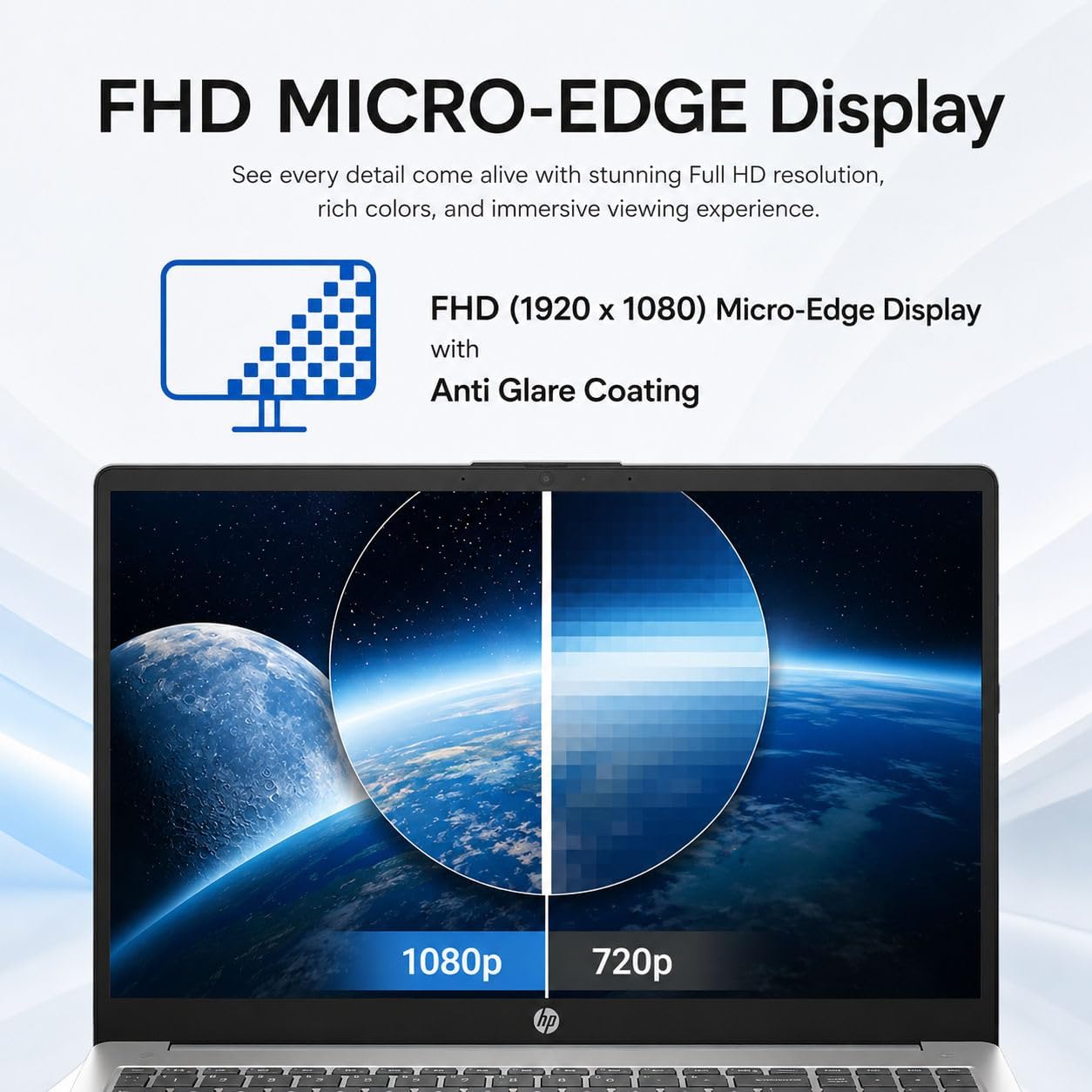 HP 2026 15.6' FHD Business & Academic Laptop • Intel Core 7 150U (10 cores, 5.4 GHz) • 16GB RAM • 256GB SSD • Copilot Key • Webcam • HDMI • Wi-Fi 6 • Windows 11 Home • Natural Silver • WOWPC USB