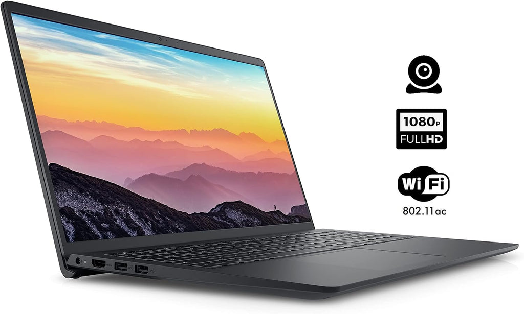 Dell Inspiron 15 3000 Series 3511 Laptop, 15.6' FHD Touchscreen, Intel Core i5-1035G1, 32GB DDR4 RAM, 1TB PCIe SSD, SD Card Reader, Webcam, HDMI, Wi-Fi, Windows 11 Home, Black