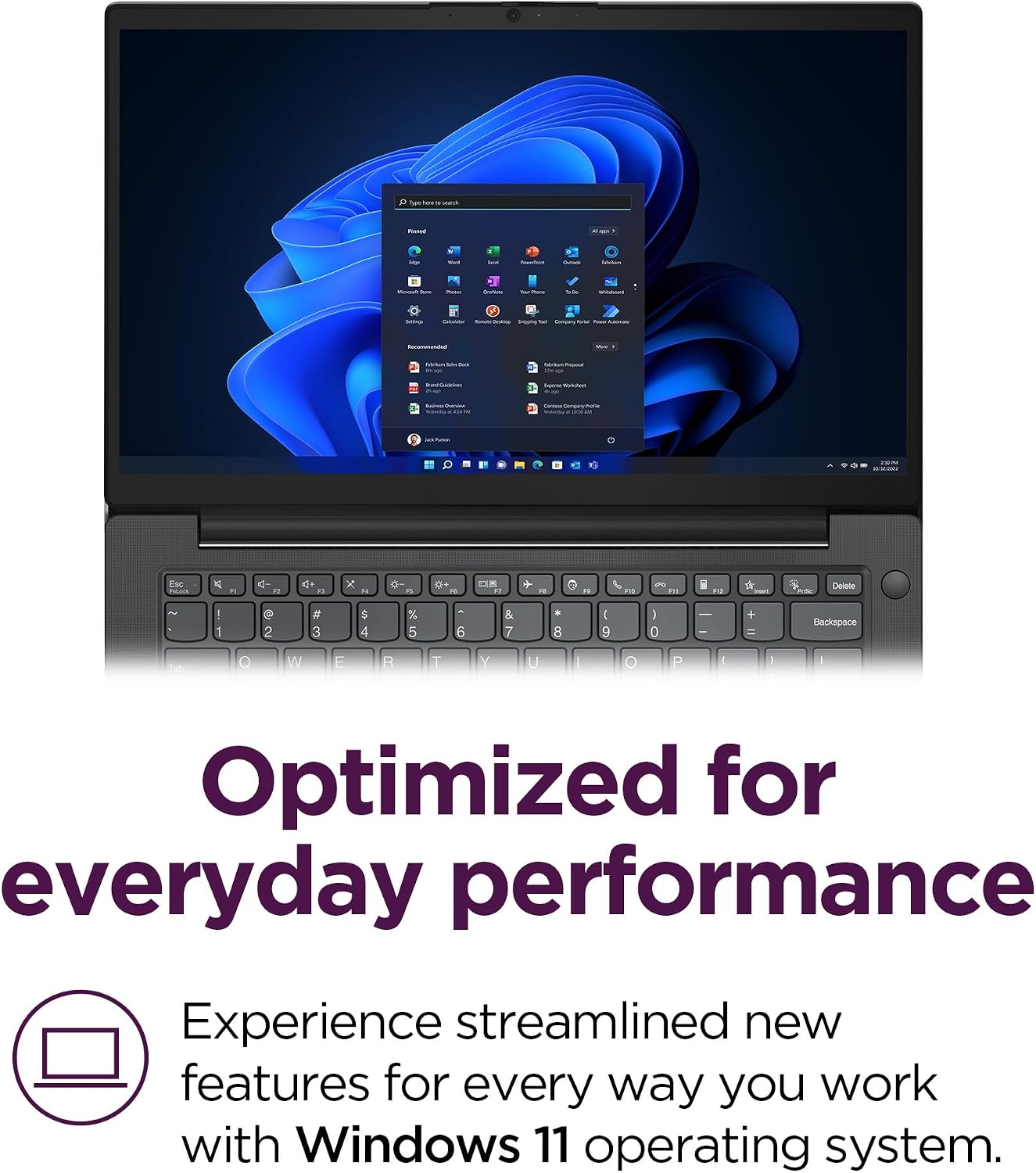 Lenovo 14 G4 - Laptop for Business - Intel Core i7-13620H - 14' FHD Display - 8GB RAM (upgradable to 16GB) - 256GB Storage (upgradable to 1TB) - Windows 11 Home - Thin & Portable - Business Black
