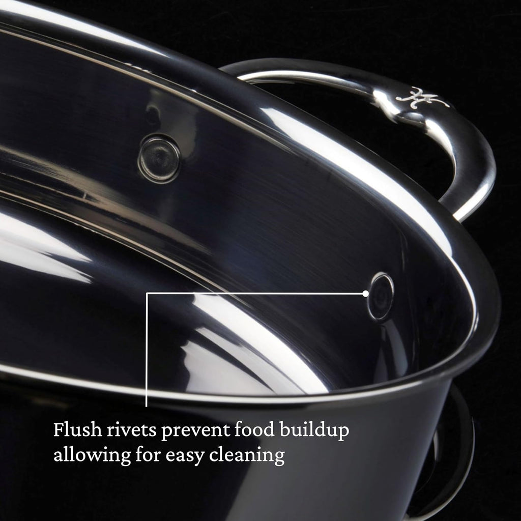 Hestan - NanoBond Collection - Stainless Steel Titanium Sauteuse, Induction Cooktop Compatible, 3.5 Quart