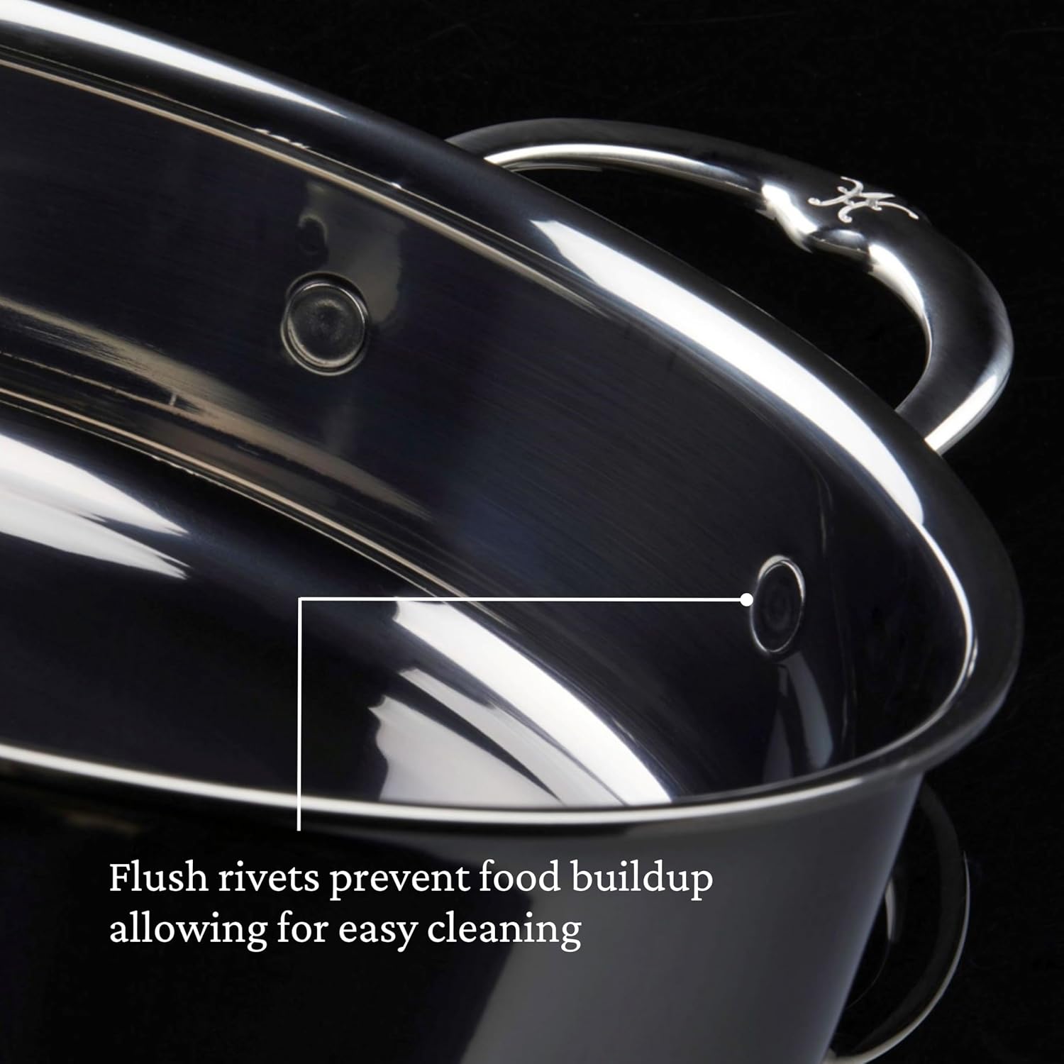 Hestan - NanoBond Collection - Stainless Steel Titanium Sauteuse, Induction Cooktop Compatible, 3.5 Quart