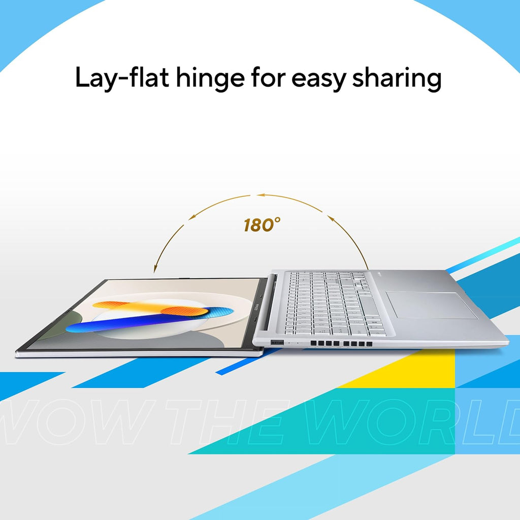 ASUS Vivobook 16 Laptop, 16' WUXGA 60Hz Display, Intel Core i7-13620H, Intel UHD Graphics, 16GB RAM, 512GB SSD, Windows 11, Cool Silver, F1605VA-BS74