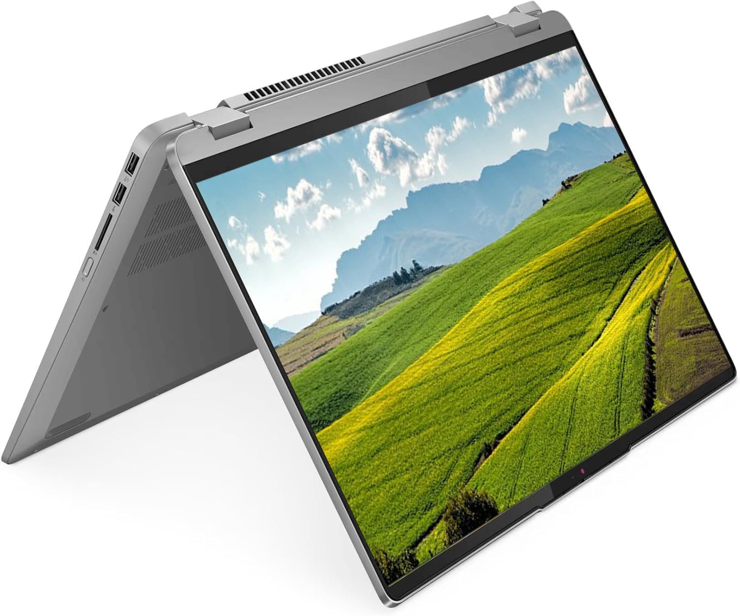 Lenovo Flex 16' IPS WUXGA Touchscreen with 360 Hinge Laptop, Ryzen 7-7730U Processor Up to 4.5GHz, 16GB Ram, 512GB SSD, Backlit Keyboard, WiFi 6, Fingerprint Reader, Win11 OS, Dale Gray, Renewed