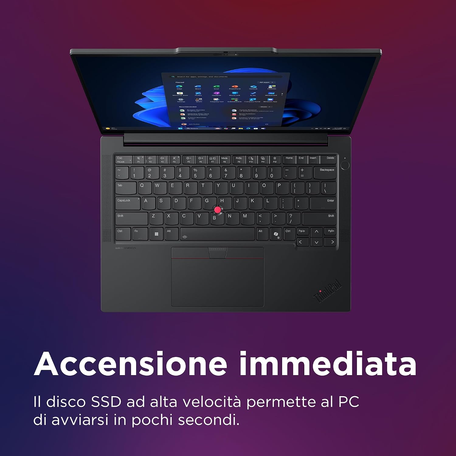 Lenovo Ideapad 1 15.6' FHD Laptop, with Free Lifetime Microsoft Office 2024, AMD Ryzen 5 7520U, 8GB RAM, 1TB SSD, Windows 11 Pro, Abyss Blue, with USB Hub