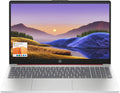 HP 15.6' Portable Laptop, HD Display, Intel Quad-Core N200 Processor, 16GB RAM, 128GB Storage, Wi-Fi 5, Webcam, HDMI, Numeric Keypad, Windows 11 Home, Red (Renewed)