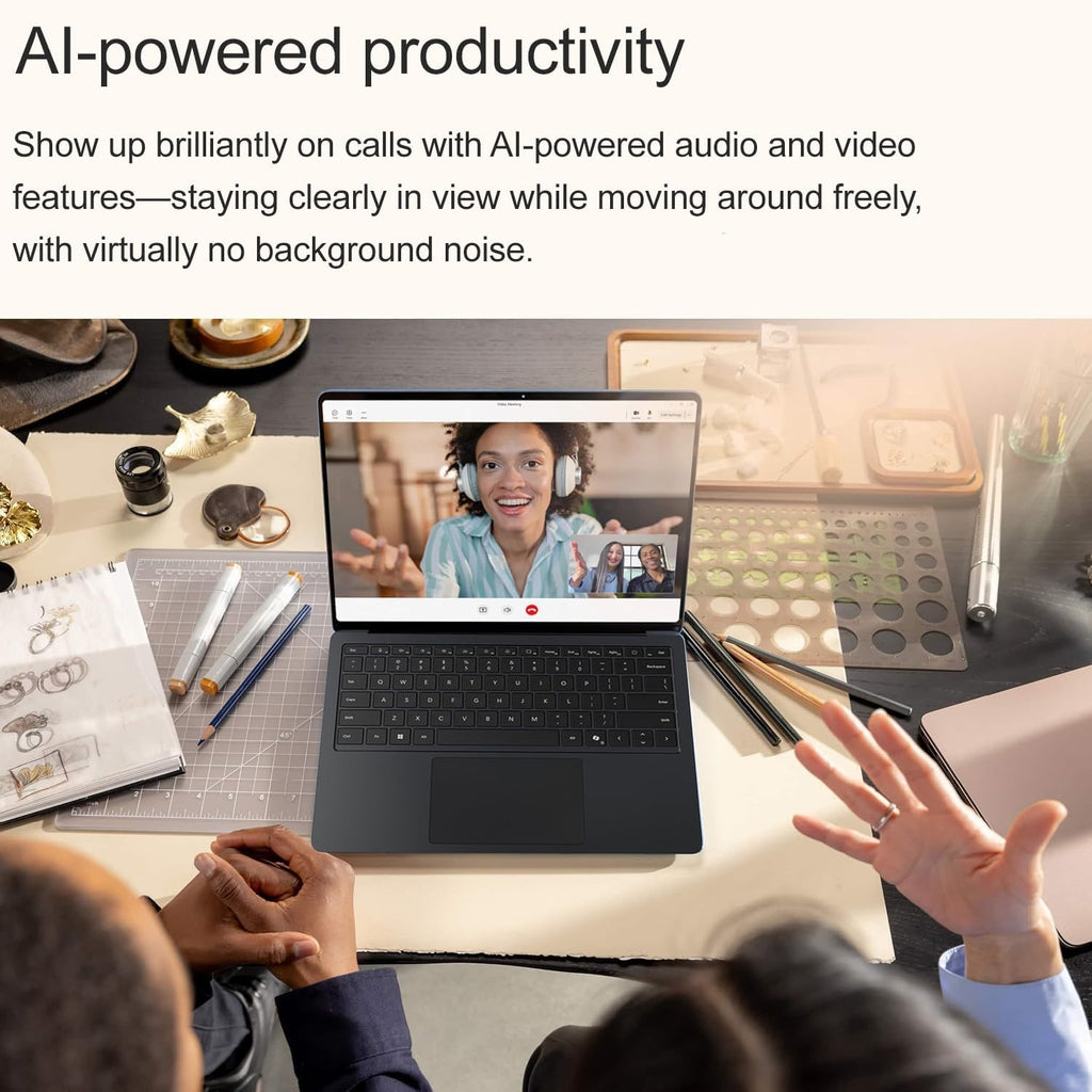 Microsoft Surface Laptop 6 AI PC for Business (13.5' 2K+ Touchscreen, Intel 16-Core Ultra 7 165H (> i7-1355U), 16GB DDR5 RAM, 2TB SSD), 18.5-Hr Long Battery Life, 1080p IR Webcam, Win 11 Pro, Black