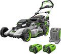 EGO Power+ Electric Lawn Mower, Self-Propelled Cordless with Select Cut, Includes (2) 56V 10.0Ah Batteries and 700W Turbo Charger - LM2156SP-2