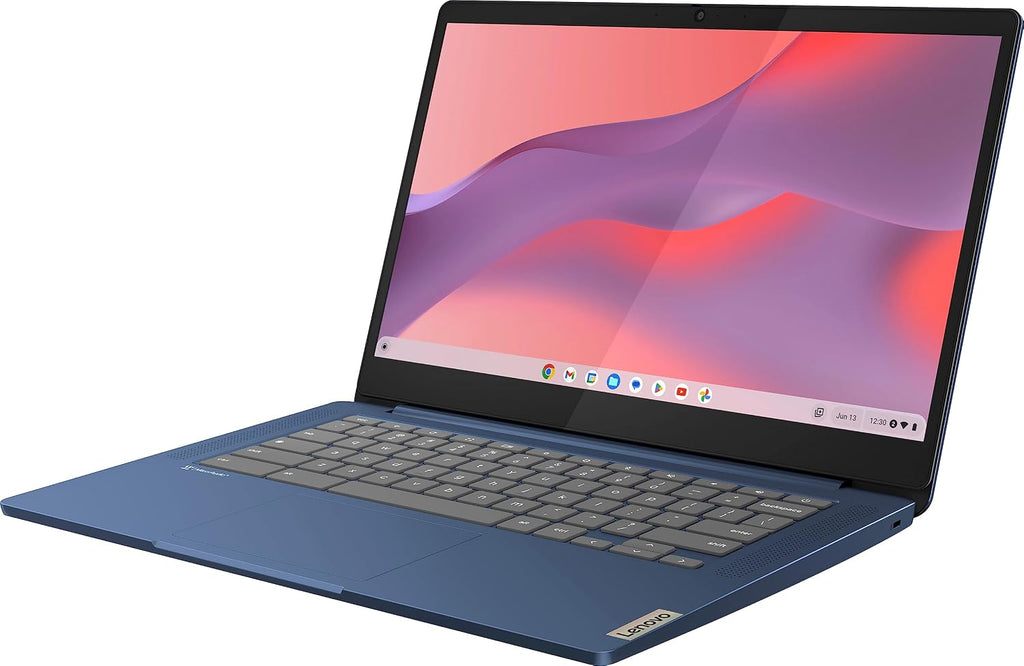 Lenovo Newest Flagship Chromebook, 14'' FHD Touchscreen Slim Thin Light Laptop Computer, 8-Core MediaTek Kompanio 520 Processor, 4GB RAM, 64GB eMMC, WiFi 6,Chrome OS, Abyss Blue (Renewed)