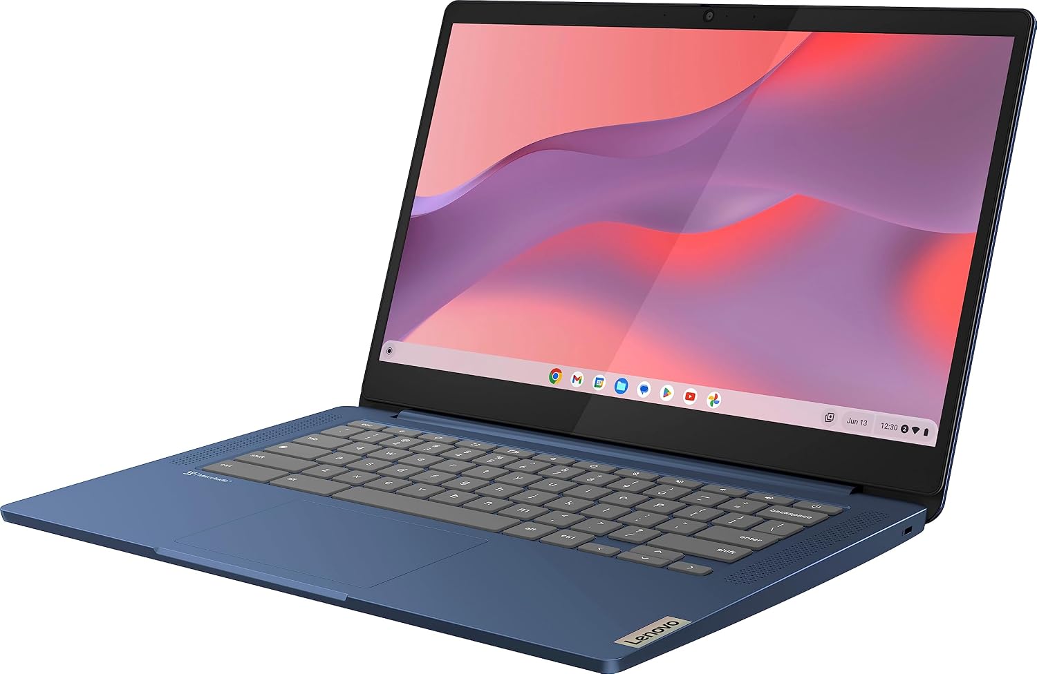 Lenovo Newest Flagship Chromebook, 14'' FHD Touchscreen Slim Thin Light Laptop Computer, 8-Core MediaTek Kompanio 520 Processor, 4GB RAM, 64GB eMMC, WiFi 6,Chrome OS, Abyss Blue (Renewed)