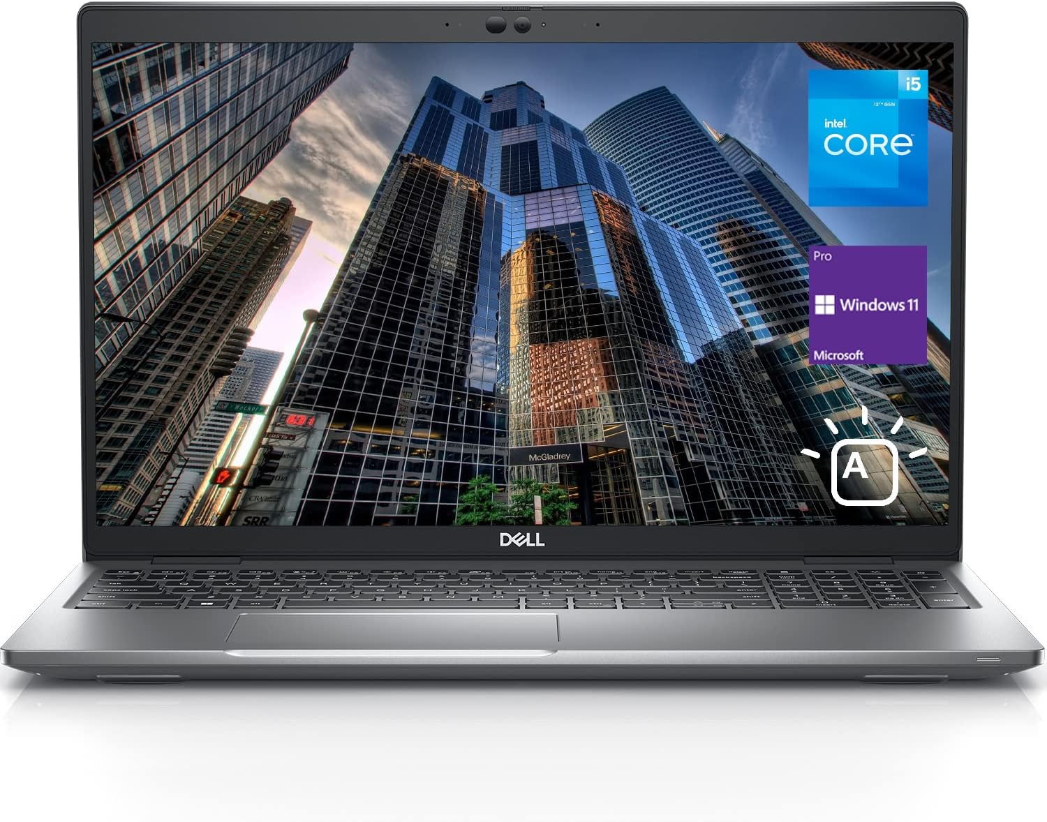 Dell Latitude 5530 15.6-inch Business Laptop, 12th Gen Intel Core i5-1235U, 16GB RAM, 512GB SSD, Webcam, HDMI, Backlit Keyboard, Wi-Fi 6, Win11Pro (Renewed)