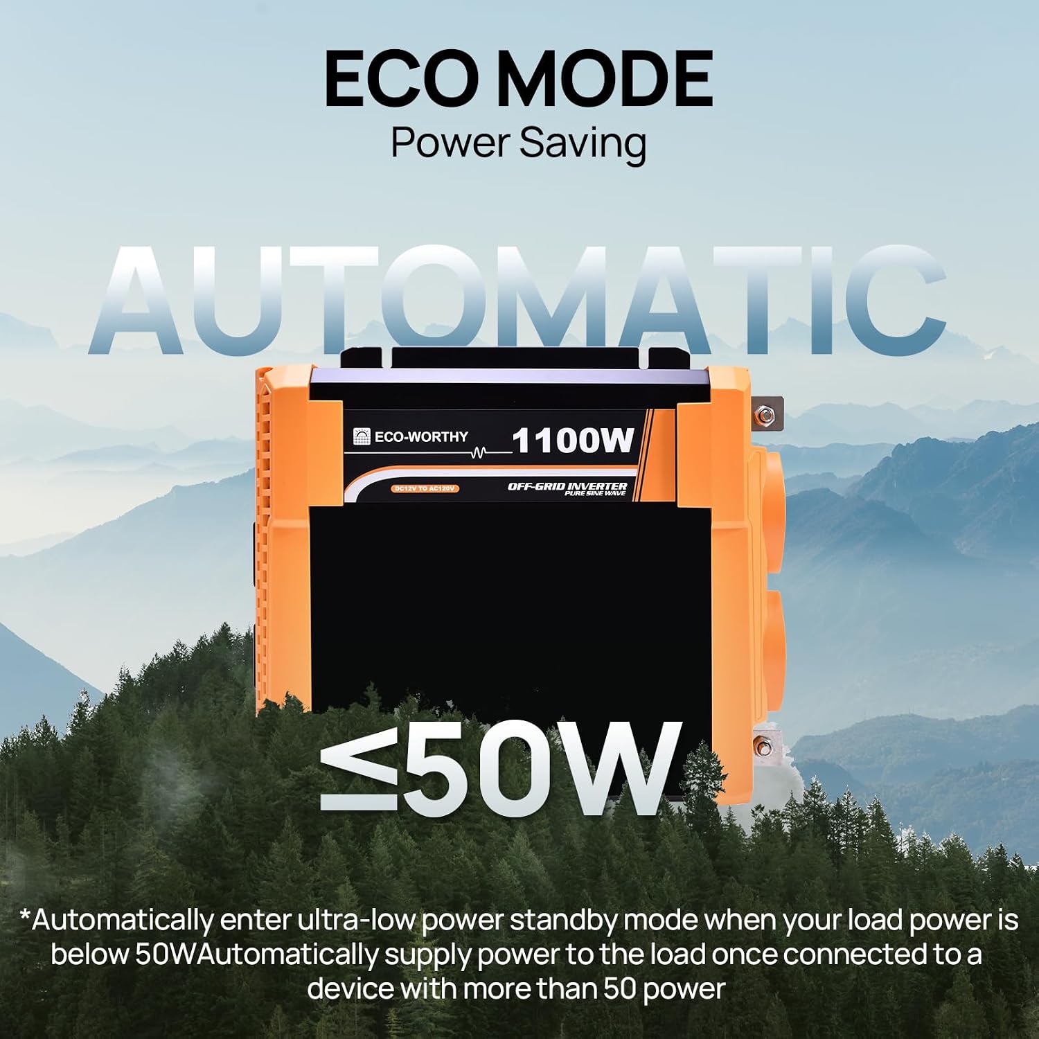 ECO-WORTHY 200 Watt 12V Complete Solar Panel Starter Kit for RV Off Grid with Battery and Inverter: 2pcs 100W Solar Panel + 30A Charge Controller + 100Ah Lithium Battery + 1100W Premium Solar Inverter