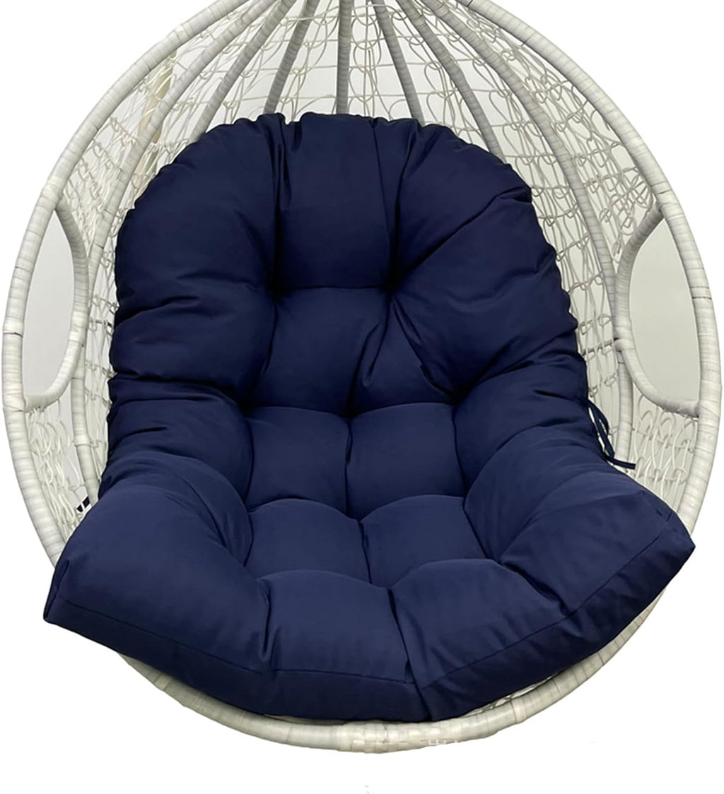 Waterproof Rocking Chair Cushion Detachable Washable Household Garden Hanging Chair Cushions with Comfort Non-Slip Bottom, Papasan Swing Cushion for Indoor/Outdoor(Color:I)