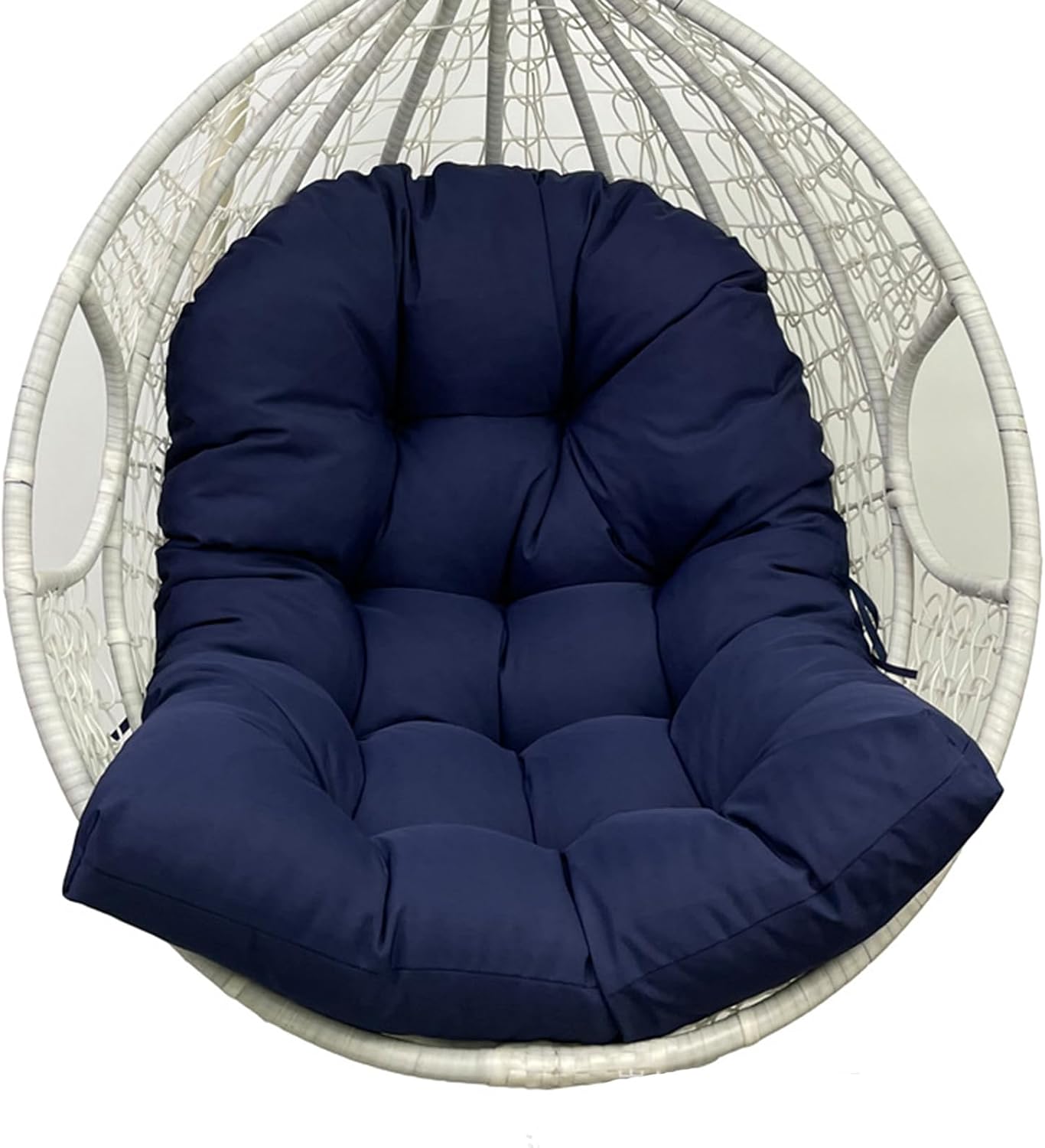 Waterproof Rocking Chair Cushion Detachable Washable Household Garden Hanging Chair Cushions with Comfort Non-Slip Bottom, Papasan Swing Cushion for Indoor/Outdoor(Color:I)